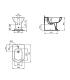 Bidet a pavimento Back to Wall Monoforo Ideal Standard Calla E2226