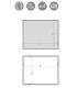 Specchiera a filo lucido con cornice Koh-I-Noor senza luce