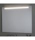 Koh-I-Noor mirror with LED top light height 60 cm