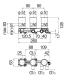 Nobili We81200/T P.Inc. Mitigeur de douche 2 voies rond