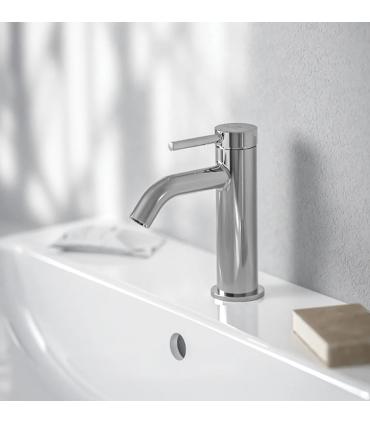 Ideal Standard CERALINE Miscelatore Monocomando per Lavabo H.15 cm con Piletta Click-Clack e BlueStart BD759