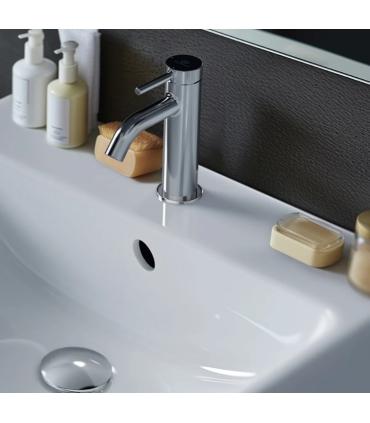 Ideal Standard CERALINE Miscelatore Monocomando per Lavabo H.15 cm con Piletta Click-Clack e BlueStart BD759