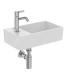 Lavamani asimmetrico sinistro Ideal Standard Extra T3733