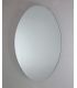 Koh-i-Noor mirror, Oval, polished edge