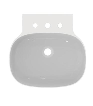 Ideal Standard Linda-X 3-hole countertop washbasin without overflow