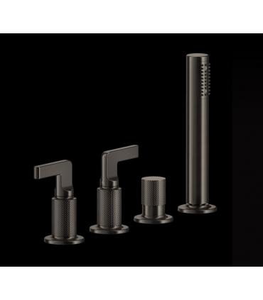 Gruppo Bordo Vasca Gessi collezione Inciso art. 58043