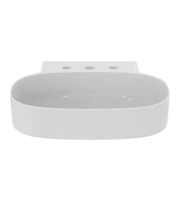 Ideal Standard Linda-X wall-mounted washbasin three holes
