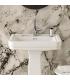 Lavabo 61,5X50 con troppo pieno monoforo Ideal Standard Calla E2216