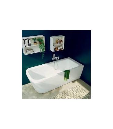 Bathtub with front panel white, TEUCO Nauha