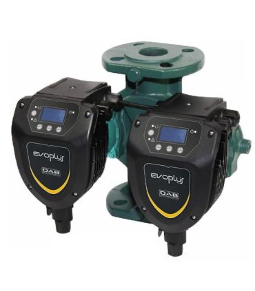 Twin circulator flanged 40 cm EVOPLUS SMALL DAB