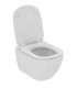 Wc sospeso Ideal standard Tesi Aquablade con sedile slim