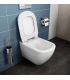 Wc sospeso Ideal standard Tesi Aquablade con sedile slim
