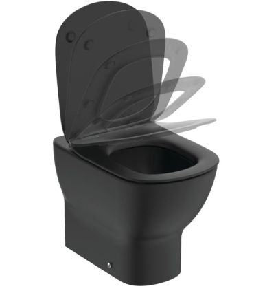 Wc filoparete Ideal standard Tesi Aquablade con sedile slim