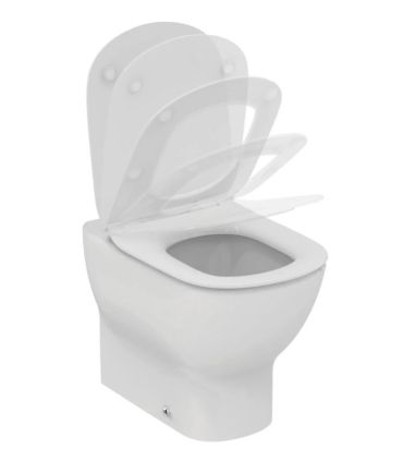 Wc filoparete Ideal standard Tesi Aquablade con sedile slim