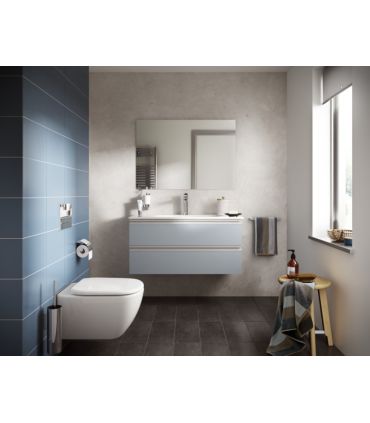 Lavabo sospeso o consolle monoforo Ideal Standard Tesi bianco
