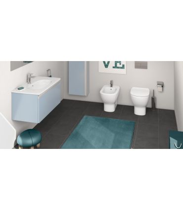 Lavabo sospeso o consolle monoforo Ideal Standard Tesi bianco