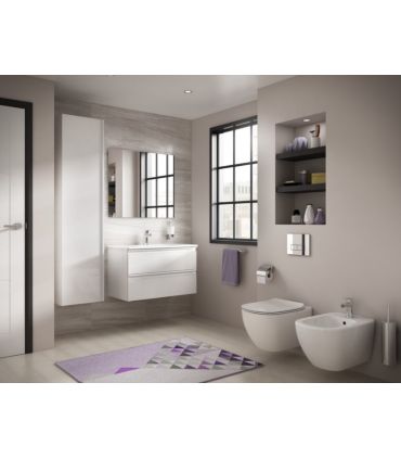 Lavabo sospeso o consolle monoforo Ideal Standard Tesi bianco
