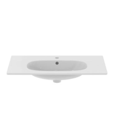 Lavabo sospeso o consolle monoforo Ideal Standard Tesi bianco