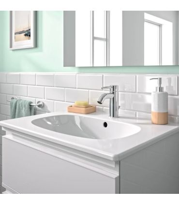 Lavabo sospeso o consolle monoforo Ideal Standard Tesi bianco
