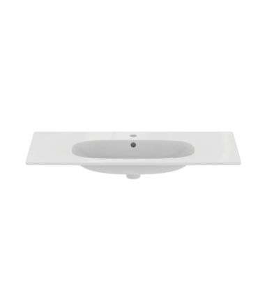 Lavabo sospeso o consolle monoforo Ideal Standard Tesi bianco