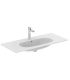 Lavabo sospeso o consolle monoforo Ideal Standard Tesi bianco