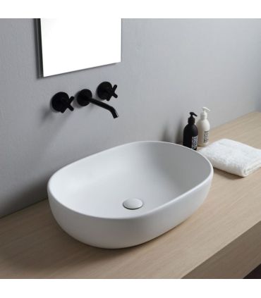 Countertop Washbasin Ceramica Flaminia Series App Ovale