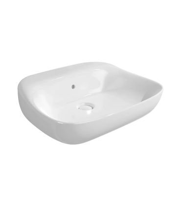 Lavabo da appoggio o sospeso Ceramica Flaminia Fluo