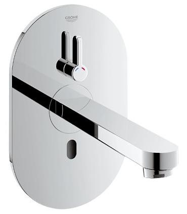 Mitigeur electronique mural Grohe Eurosmart Cosmopolitan E