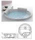 Bathtub Bolla white without Taps