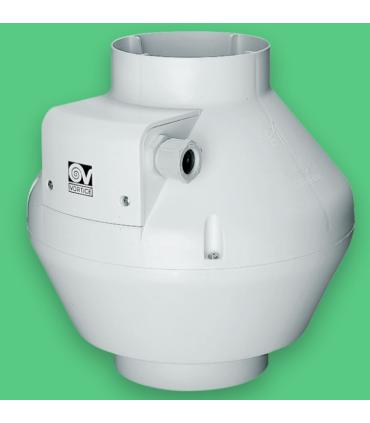 Aspiratore centrifugo assiale Vortice CA 100 V0 D per terziario 16008