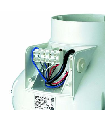 Aspiratore centrifugo assiale Vortice CA 100 V0 D per terziario 16008