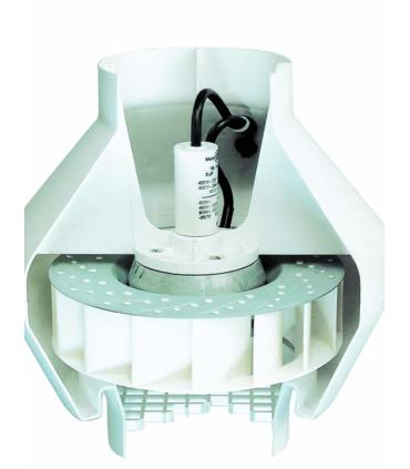 Aspiratore centrifugo assiale Vortice CA 100 V0 D per terziario 16008