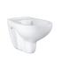 Toilettes suspendues sans bride Grohe Bau Ceramic 39427000 blanches