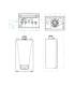 Cosmic Architect S+ porta rotolo senza coperchio L16,5