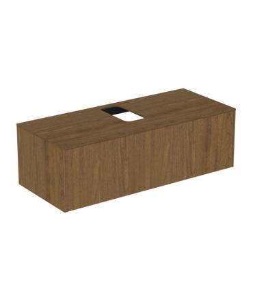 Mobile lavabo legno impiallacciato 1 cassetto, Ideal Standard Conca