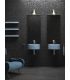 Lavabo sospeso a parete tondo Ceramica Flaminia Twin TW42S