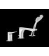 3-hole bath group, Gessi series Rilievo art. 59037