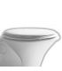 Toilet seat made of resin soft close HATRIA collection Sculture