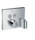 External part for thermostatic mixer with support collection ShowerSelect Hansgrohe