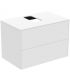 Mobile per lavabo in MDF a due cassetti Ideal Standard Conca