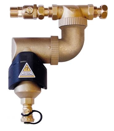 Dirt separator with magnet for Vaillant condensing boilers