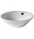 Countertop washbasin, Duravit collection Starck 1, white ceramic