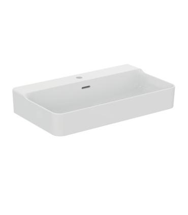 Lavabo da appoggio o sospeso monoforo Ideal Standard Conca