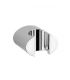 Fixed support for hand shower GESSI collection oval chrome