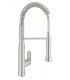 Sink mixer with spring and hand shower, Grohe K7