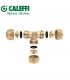 Raccordement tee Caleffi, pour cuivre