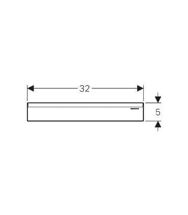 Cover shower siphon, Geberit Combi/Duofix