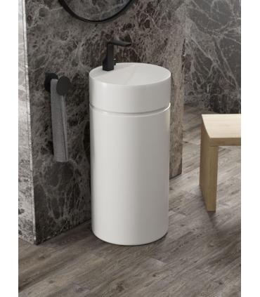 Lavabo a pavimento Ceramica Flaminia Monotwin MTR42P
