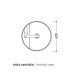 Lavabo a pavimento Ceramica Flaminia Monotwin MTR42P