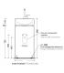Lavabo a pavimento Ceramica Flaminia Monotwin MTR42P
